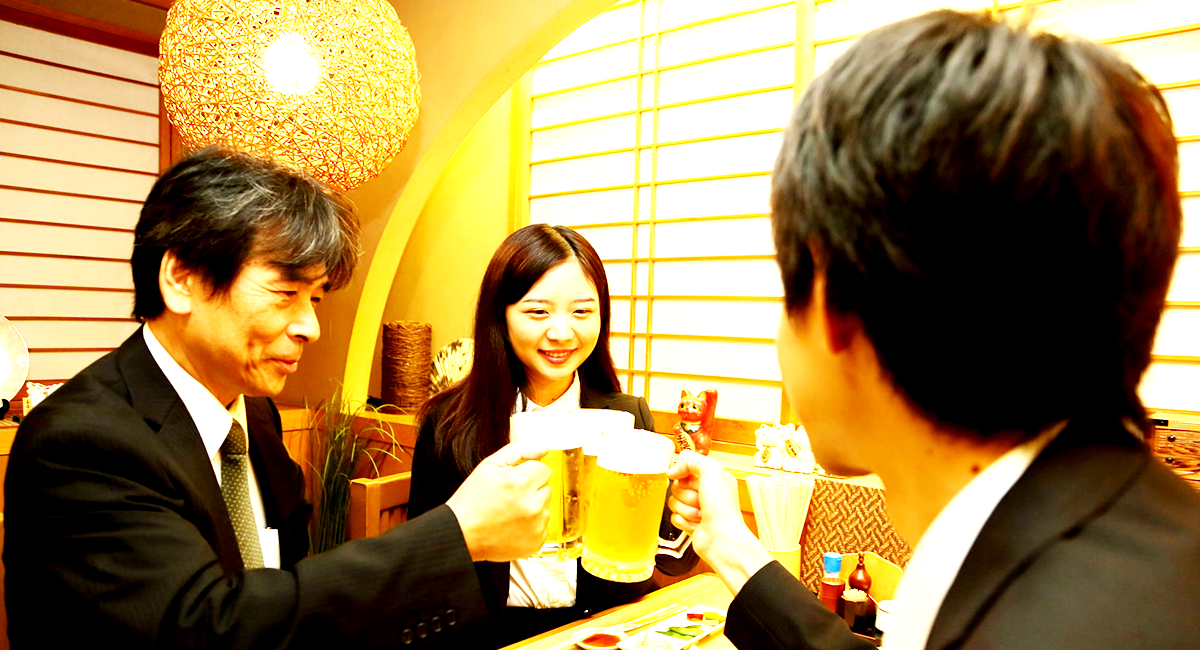 接待の様子
